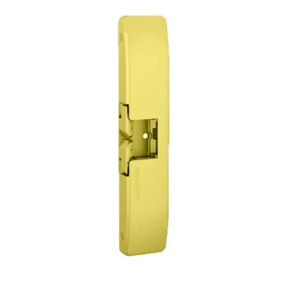 Electric Strike, Stainless Steel, Bright Brass, For Use With: Outdoor, Door